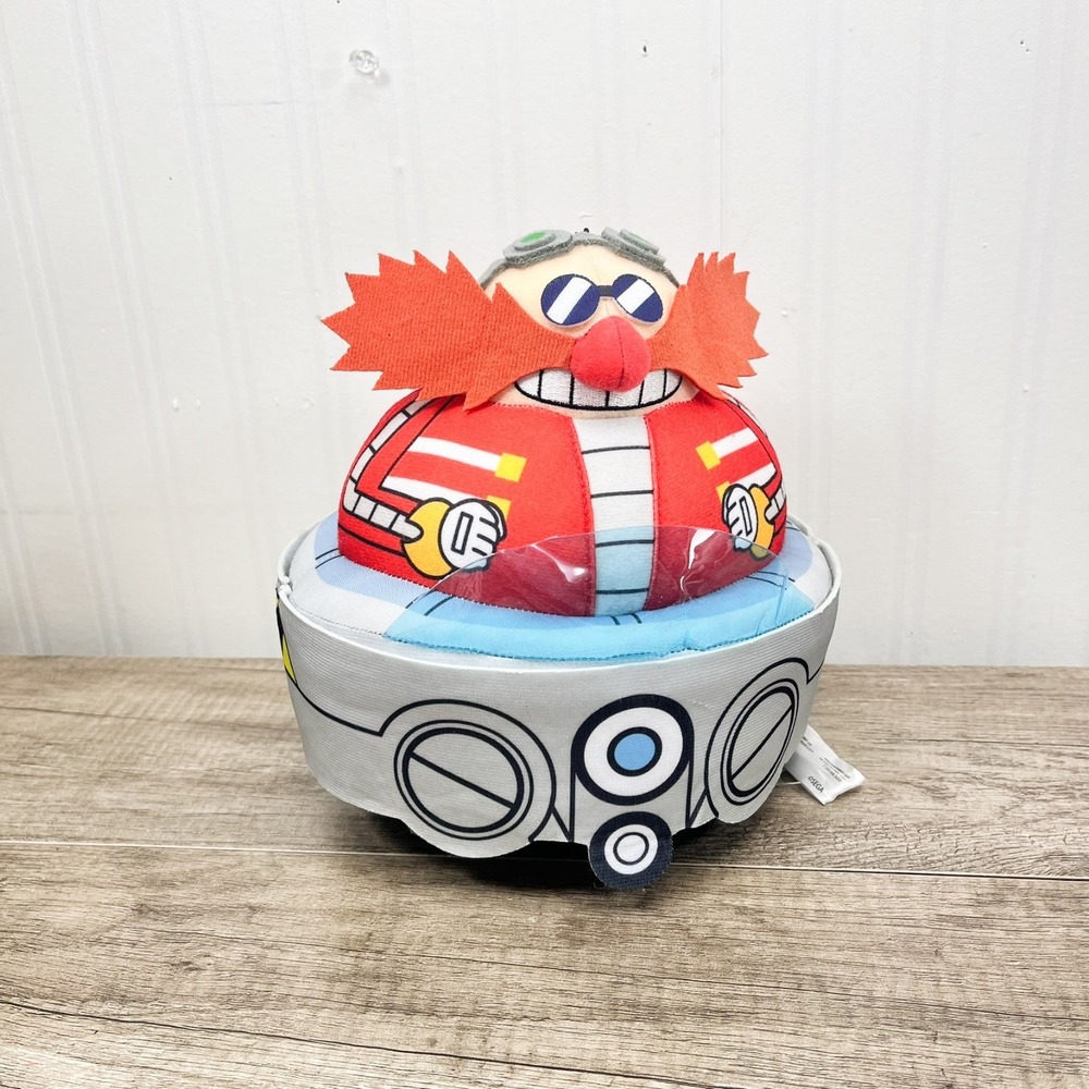 Dr. Eggman Robotnik Mobile 8" Plush Sonic The Hedgehog Sega Doctor Egg Man